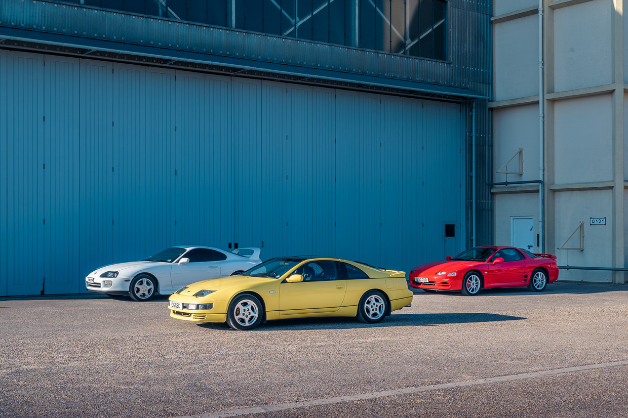 Street fighters: Mitsubishi 3000GT vs Toyota Supra vs Nissan 300ZX ...